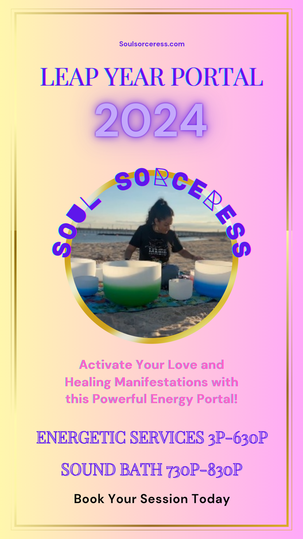 Sound bath leap year portal magic houston event love healing energy